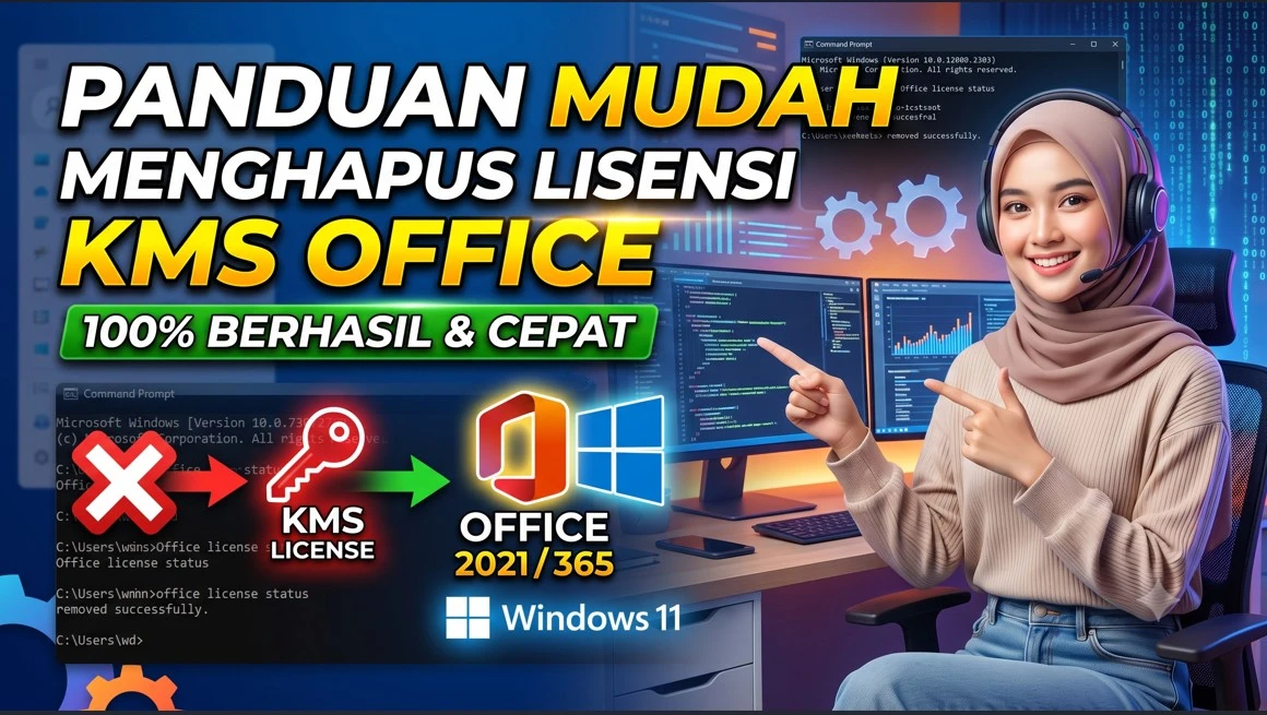 Panduan Mudah Menghapus Lisensi KMS Office
