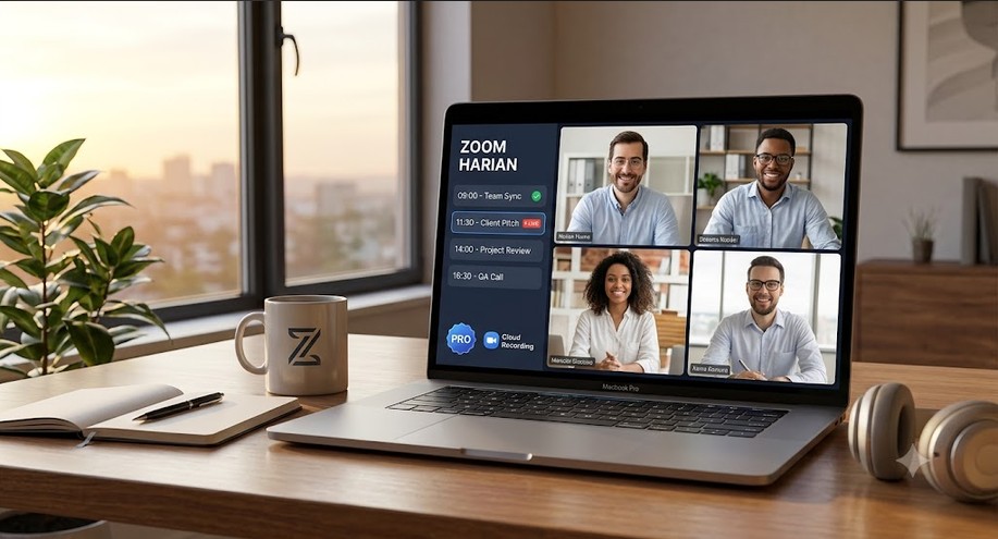 Zoom Harian 300 Peserta