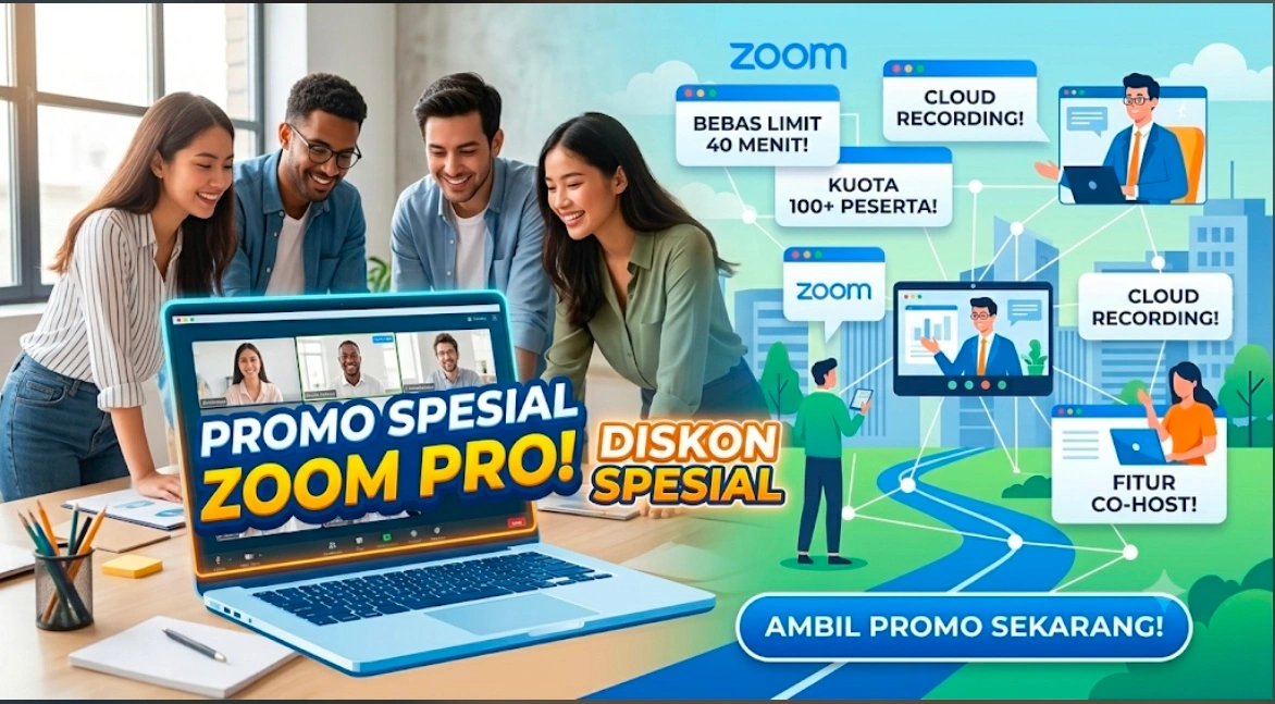 Promo Spesial Langganan Zoom di HUT RI